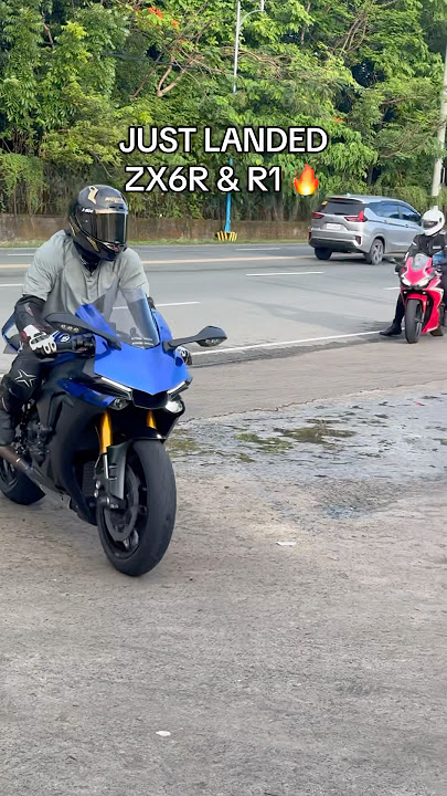Just landed zx6r & R1 🔥