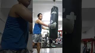 Heavy bag work out