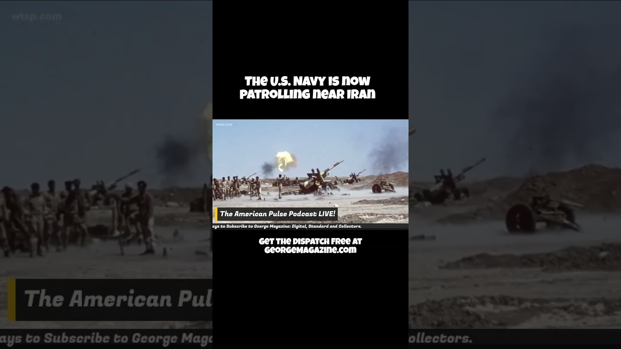U S  Navy Now Patrolling Near Iran! 