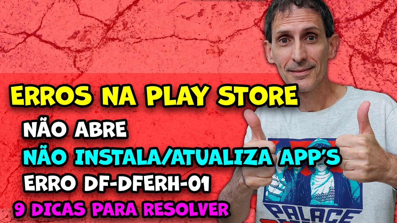 COMO RESOLVER ERROS E PROBLEMAS NA PLAY STORE - YouTube