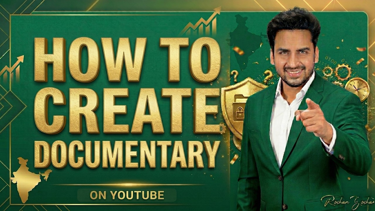 How To Create Documentry Videos on YouTube .