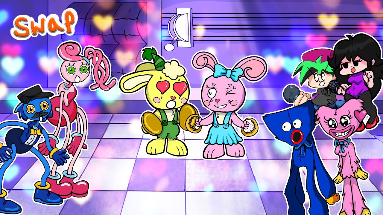 Bunzo Bunny Fights His Twin Sister!! (Poppy Playtime Animation)  BUNZO  BUNNY FIGHTS HIS TWIN SISTER!! (Poppy Playtime Animation) 😆The MV was made  by r @EnchantedMob, rendered with Fox Renderfarm. ❤'Like' us