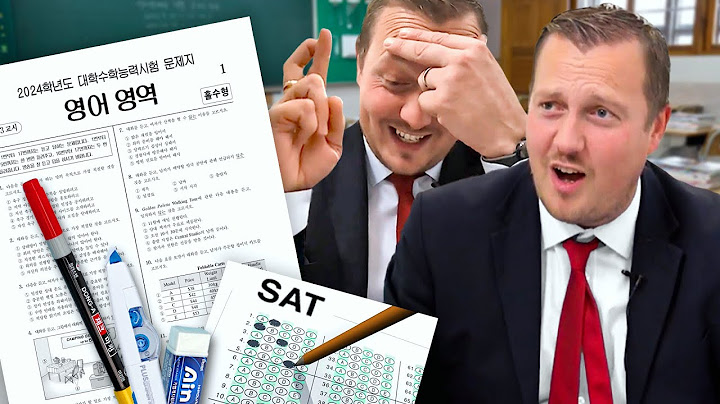 British Headmaster tries Korea’s Infamous English SAT