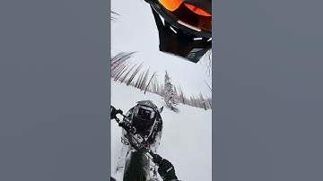 8600rpm all day #boost #polaris #snowmobiling #snow #mccall #insta360