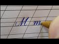 Caligrafia alfabeto cursivo maiusculo  minsculo calligraphy jutaicrte caligrafia