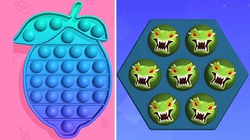 Pop Us Game! Satisfying and Relaxing ASMR Slicing Video