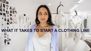 HOW TO GET YOUR CLOTHING LINE MADE | THE PRODUCTION PROCESS | HOW TO FIND A MANUFACTURER