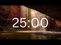 25 Minutes Timer With Relaxing Music