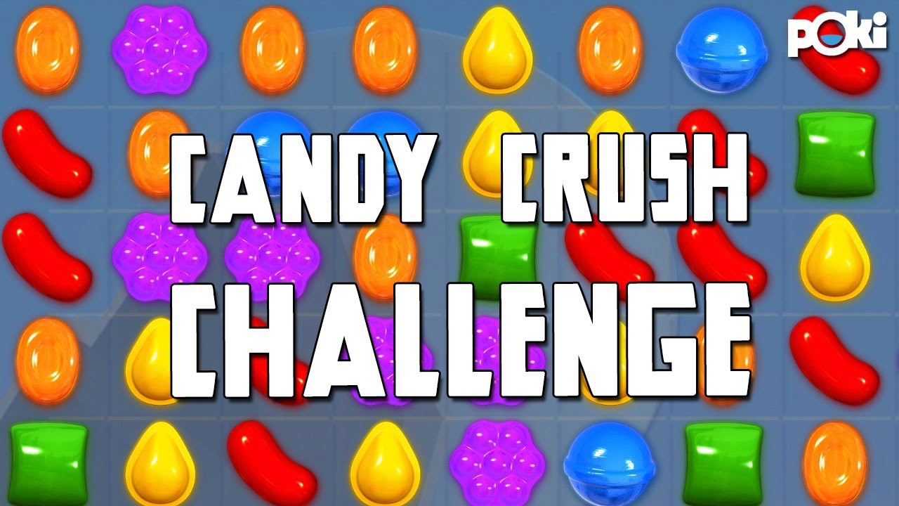 Crushing Candy! Candy Crush Poki Challenge 