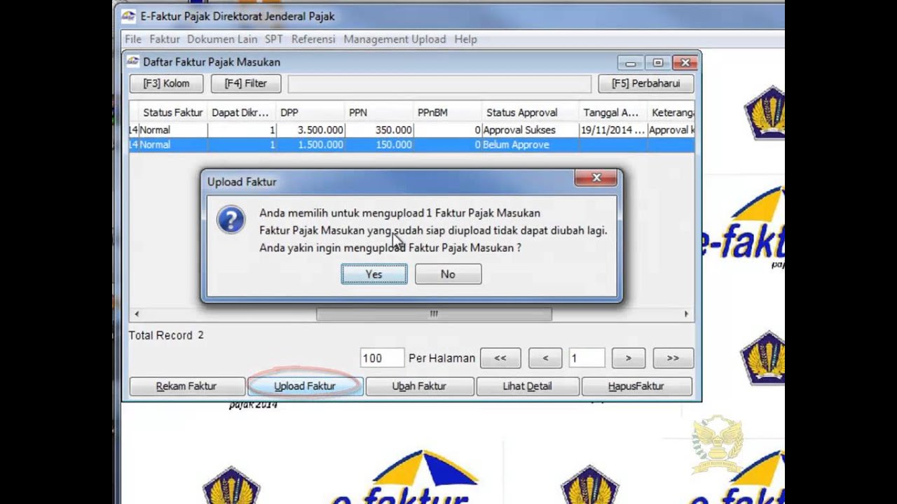 Tutorial Cara Input Faktur Pajak Masukan di YouTube