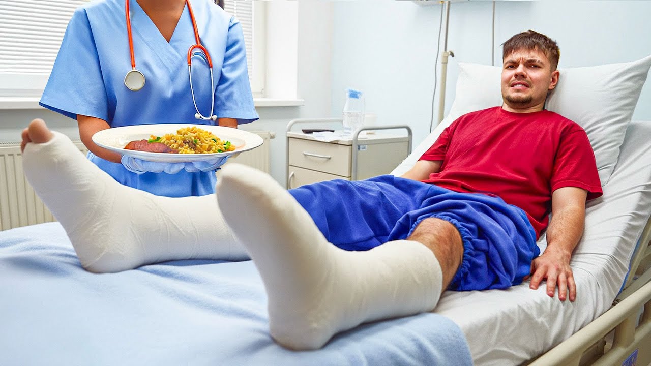 ZŁAMAŁEM NOGĘ... (wypadek)