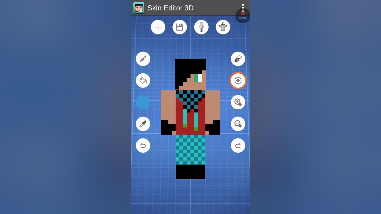 Minecraft : como colocar skin usando o Skin Editor 3D 