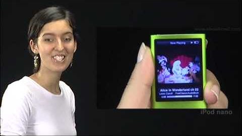 New iPod Nano - How to resume|play audiobooks on iPod Nano