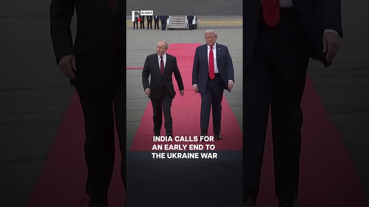 India Welcomes Trump Putin Meet Calls For Early End Of Ukraine War N18G