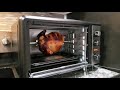 Hamilton beach oven rotisserie (roasted chicken)