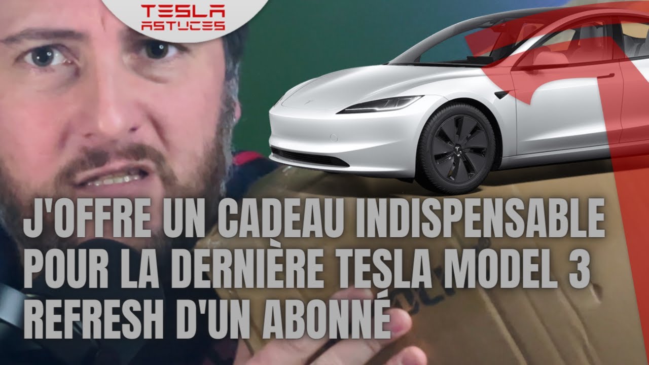 Organisateur de console centrale et boîte d'accoudoir pour Tesla 2024 Model  3 Highland