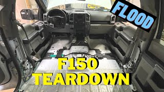 WATER FLOOD F150 INTERIOR TEARDOWN & RESTORATION