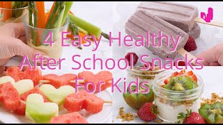 4 Healthy After School Snacks for Kids Toddlers Quick & Easy | Blender Babes by Blender Babes 677 views 4 years ago 1 minute, 12 seconds