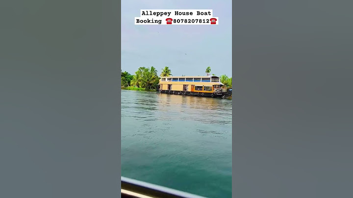 Alleppey House Boat | Alappuzha Boat House | Kerala Tour packages ☎️8078207812☎️