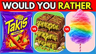 Would You Rather? CRUNCHY vs SOFT Food Edition... Pick the LUCKY One! 😋 screenshot 2