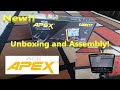 New Garrett Ace Apex Metal Detector unboxing and assembly!