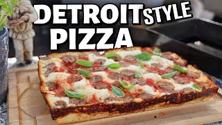 HOW TO MAKE THE EASIEST DETROIT STYLE PIZZA  At Home