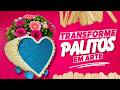 💖 DIY Vaso de Coração com Palitos de Sorvete | Artesanato Fácil e Criativo