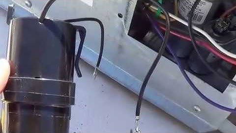 Install Hard Start Capacitor into RV Air Conditioner