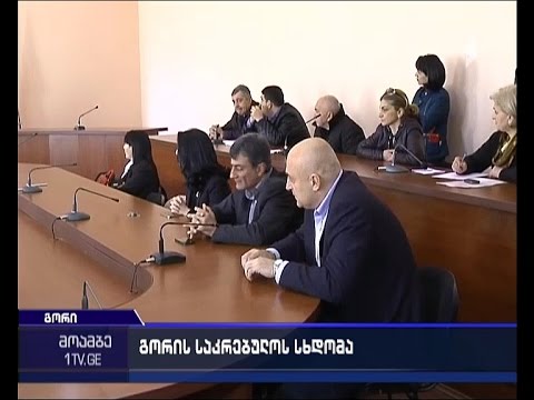 გორის მუნიციპალიტეტის საკრებულოს თავმჯდომარის თანამდებობაზე ილია მეტრეველი აირჩიეს