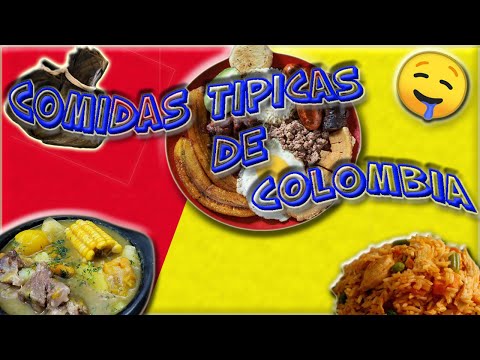 Colombia sus COMIDAS mas TIPICAS | 7 PREPARACIONES colombianas