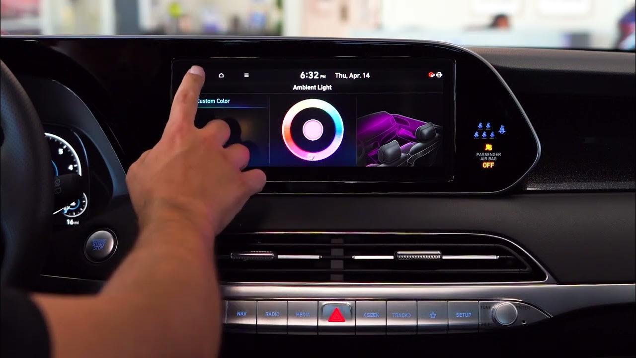 2022 Hyundai Palisade Ambient Lighting YouTube