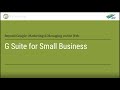 G Suite for Small Business