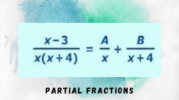 Calculus II: Partial fractions