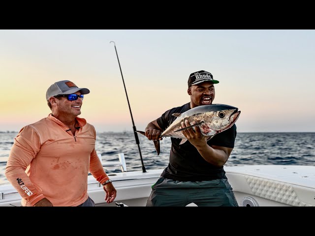 Sailfish, Shark and Tuna with Chris Jones from the Kansas City Chiefs.