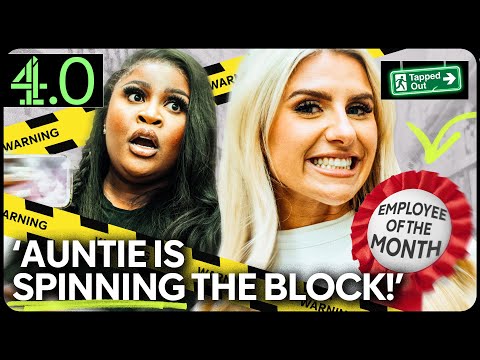 Customer Cusses Nella Rose & Chloe Burrows STEALS From Auntie | Tapped Out | @channel4.0