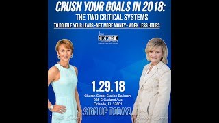 Crush Your Goals in 2018 - Register Now