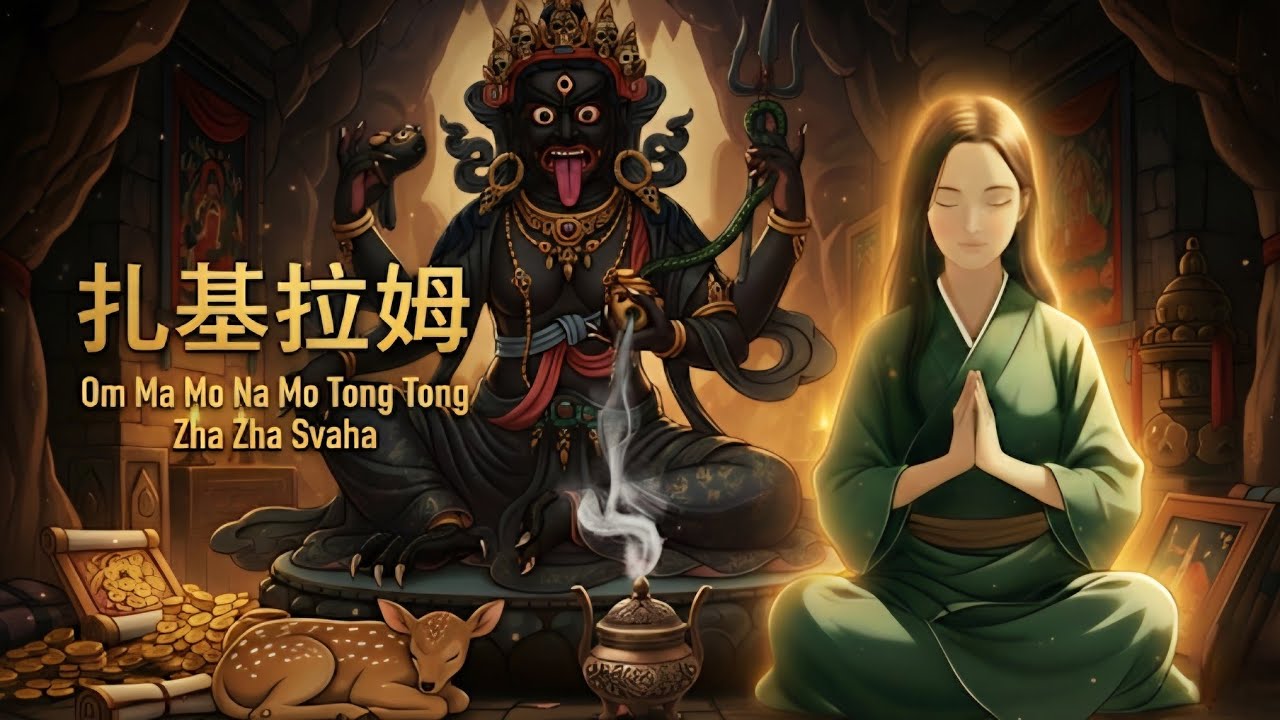 Zashi Lhamo Mantra | Om Ma Mo Na Mo Tong Tong Zha Zha Svaha | Wealth & Auspicious Energy