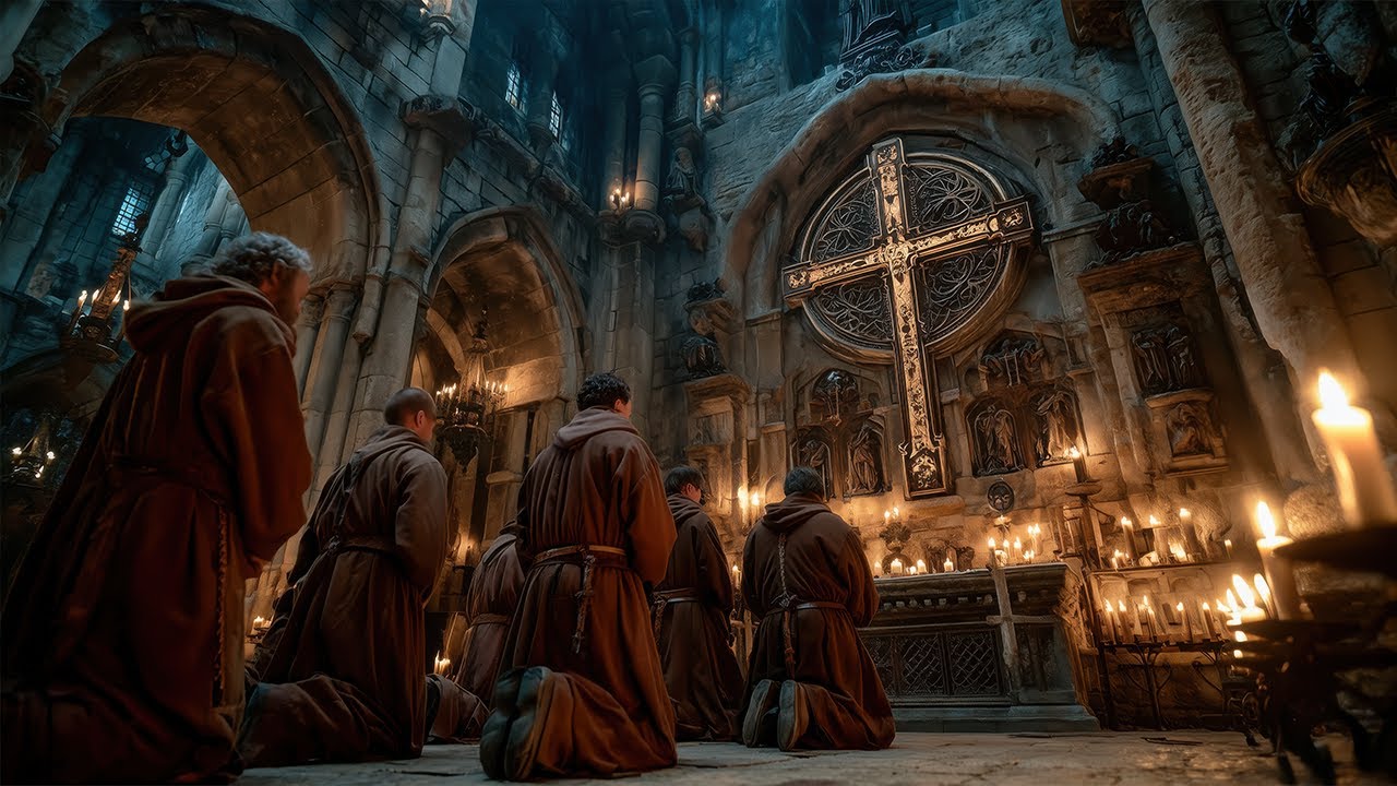 Gregorian Chant Ambience ⛪ Sacred Latin Voices for Prayer, Healing & Quiet Reflection