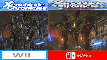 Xenoblade Chronicles: Original vs. Definitive Edition Comparison - A Terrible Loss