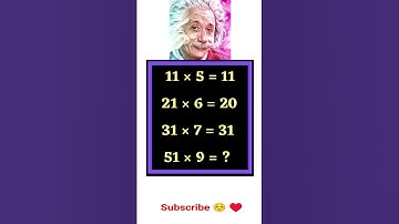 math puzzle# brain teaser # I Q test # shorts # short