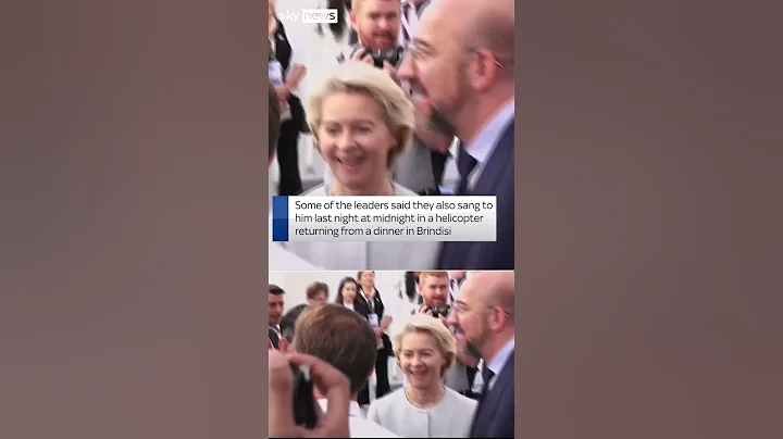 G7 leaders sing happy birthday to Olaf Scholz in Italy - DayDayNews