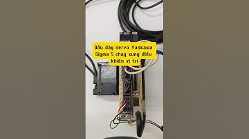 Hướng dẫn đấu dây servo Yaskawa Sigma 5 chạy xung điều khiển vị trí #hướngdẫn #servoYaskawa