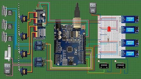 Controlling the Train Elevator Part 2 Parts & Wiring