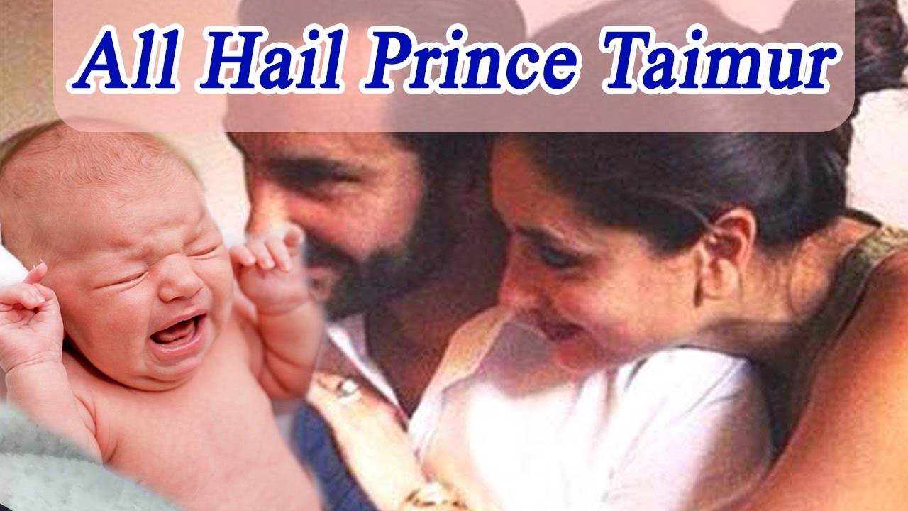 Kareena Kapoor, Saif Ali Khan blessed with baby boy, named Taimur ...