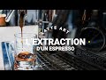 Lextraction dun espresso parfait