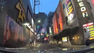 【NO BGM】GW土曜深夜４時半頃の渋谷センター街・宇田川町・円山町・神南(17/5/7/AM4：28) Shibuya,Tokyo