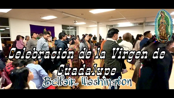 Celebration de la Virgen de Guadalupe. Marimba alm...