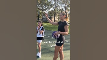 A simple 6 pass 🏐 drill with Lara Dunkley #netball