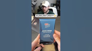 I pulled a RARE shohei ohtani card 🤯