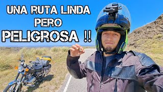 CASI me MATO en una CURVA!! bajando el Cerro El Amago de San Luis. Mariano Palleres, viajes, motos